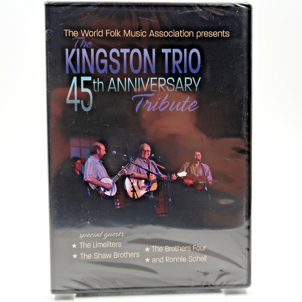 The Kingston Trio 45th Anniversary Tribute DVD 2003 Folk Music Ronnie Schell